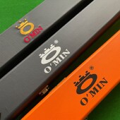 Omin奥秘杆盒台球杆通杆双槽3 2杆筒皮革木材台球配件用品 4杆盒1