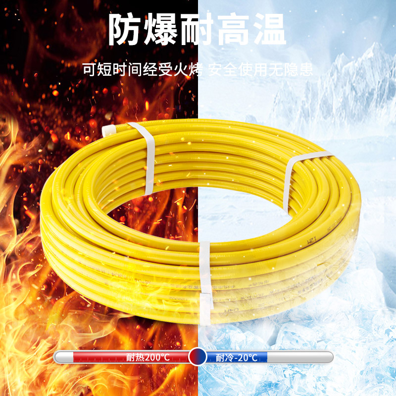 热销304不锈钢波纹管4/6分热水器冷热进出水管耐高温连接防爆金属