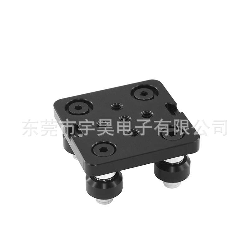 3D打印机配件 欧标2020滑轮 铝型材V型槽滑轮 V-Slot迷你五轮盘