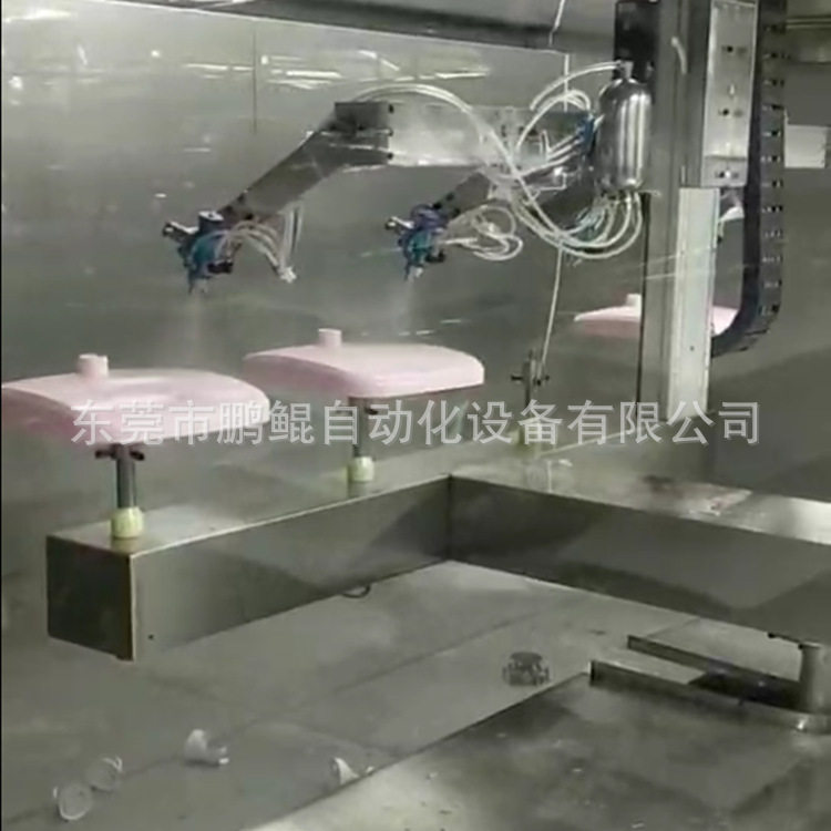按摩仪塑胶外壳全自动喷涂设备