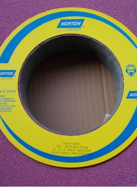 批发诺顿砂轮铬刚玉红色诺顿砂轮25A46K 400*50*203 405*50*203