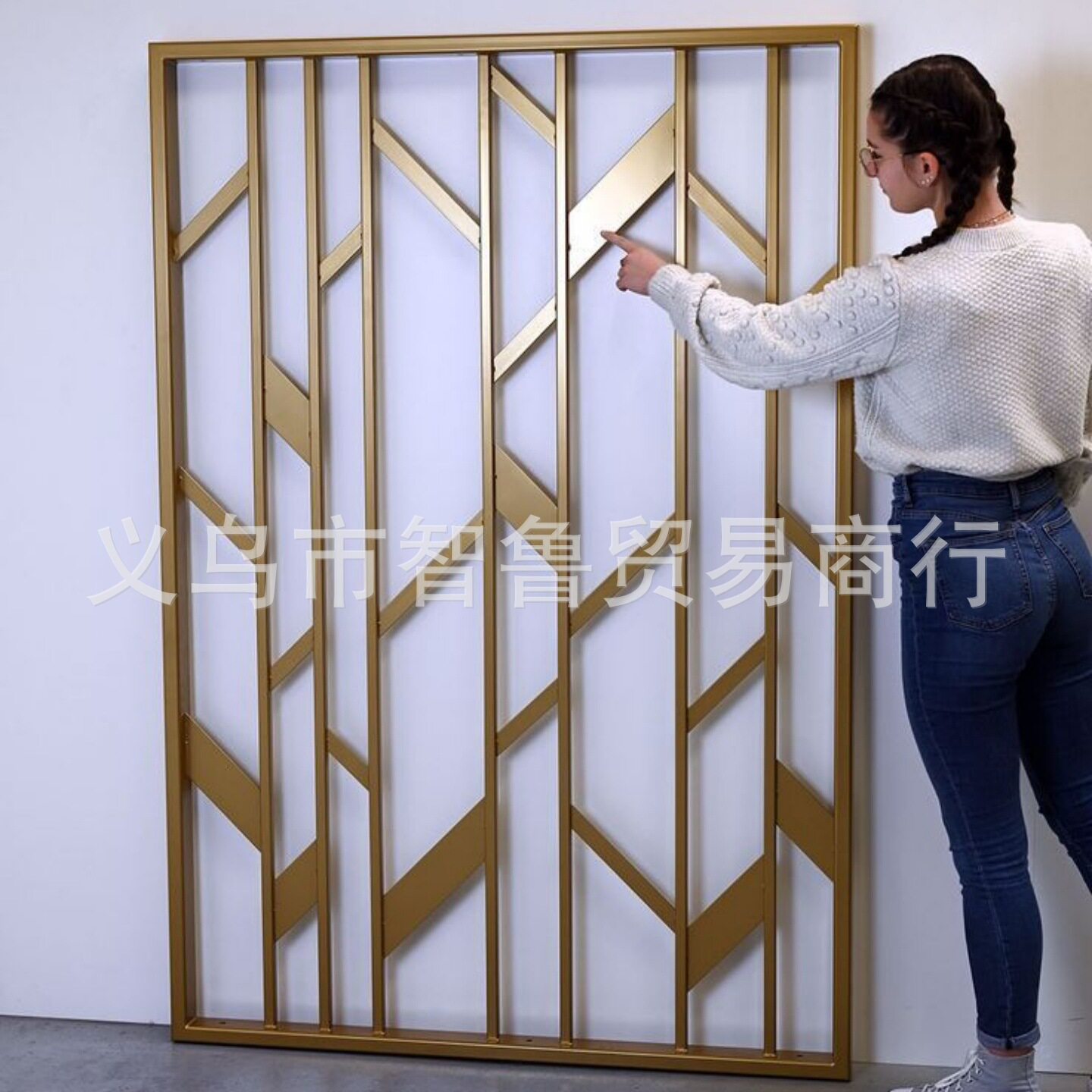 欧式实心锻打铁艺楼梯护栏热镀锌