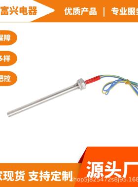 厂家直供PTC单头管110V200W 冷藏柜防干烧管 商用岛柜智能电热管
