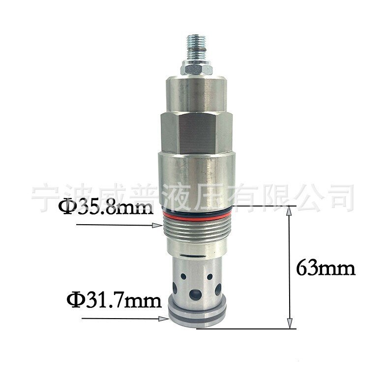 SUN型直动式溢流阀液压螺纹工程机械插装阀泄压油泵RD系列RDHA