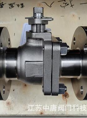 Q41Y-16TA2硬密封钛材法兰球阀浮动球Ti1Ti6Ti10SIL法兰球阀