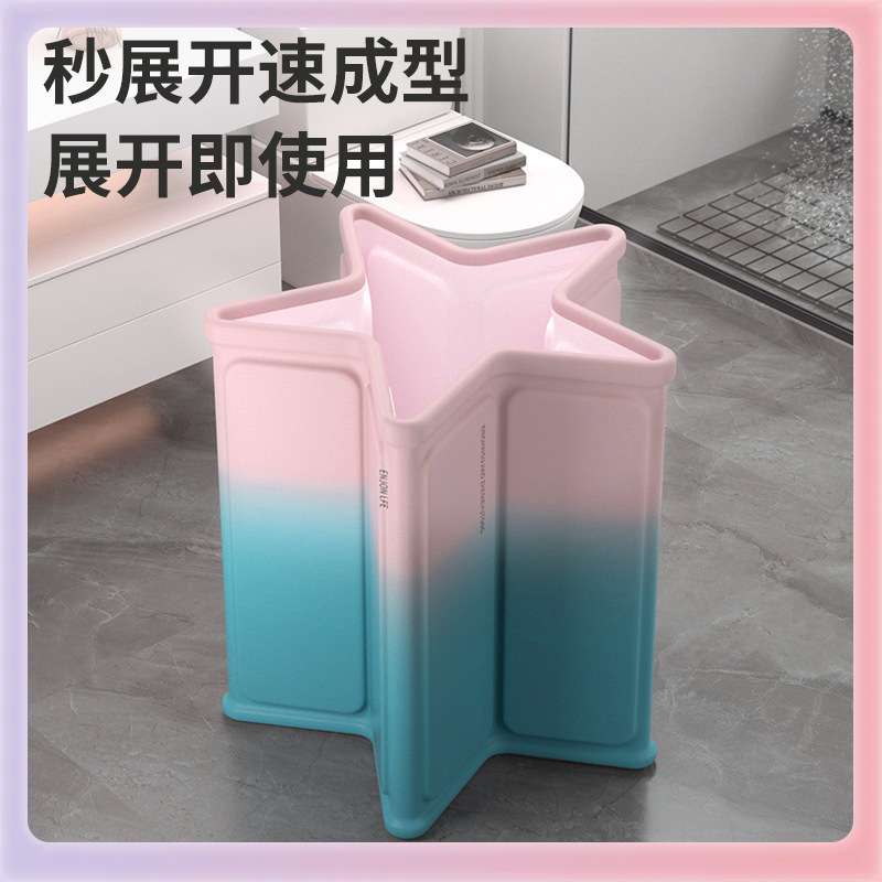 ?家用便携式加厚恒温纤维免安装大号折叠泡澡桶大人超划算浴