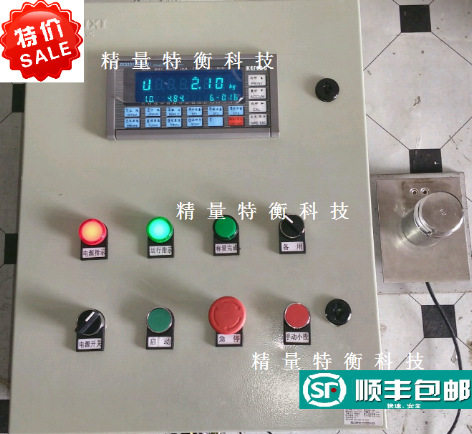 定量称重电控柜 单/双斗定量包装秤配料秤计量秤系统加料控制打包