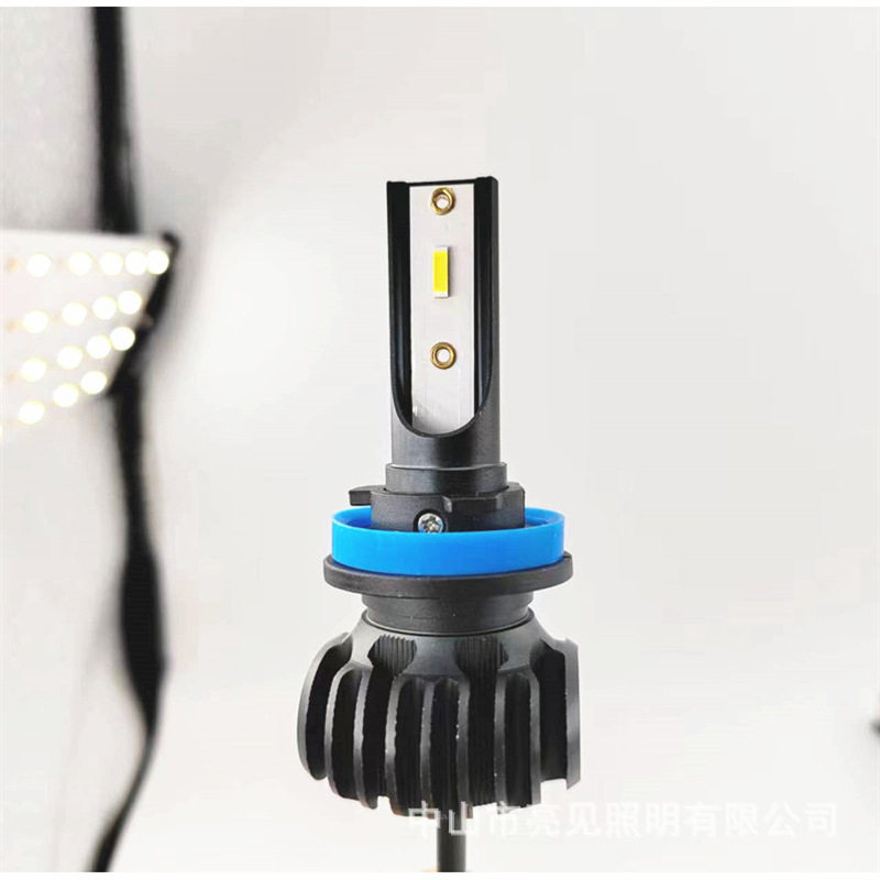 汽车大灯S1无风扇led车灯一体式h7 H4远近光4000LM车灯前照灯头灯