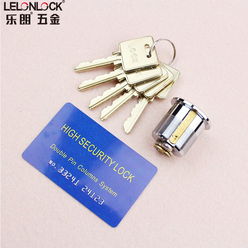 美标纯铜入户防盗门圆头锁芯