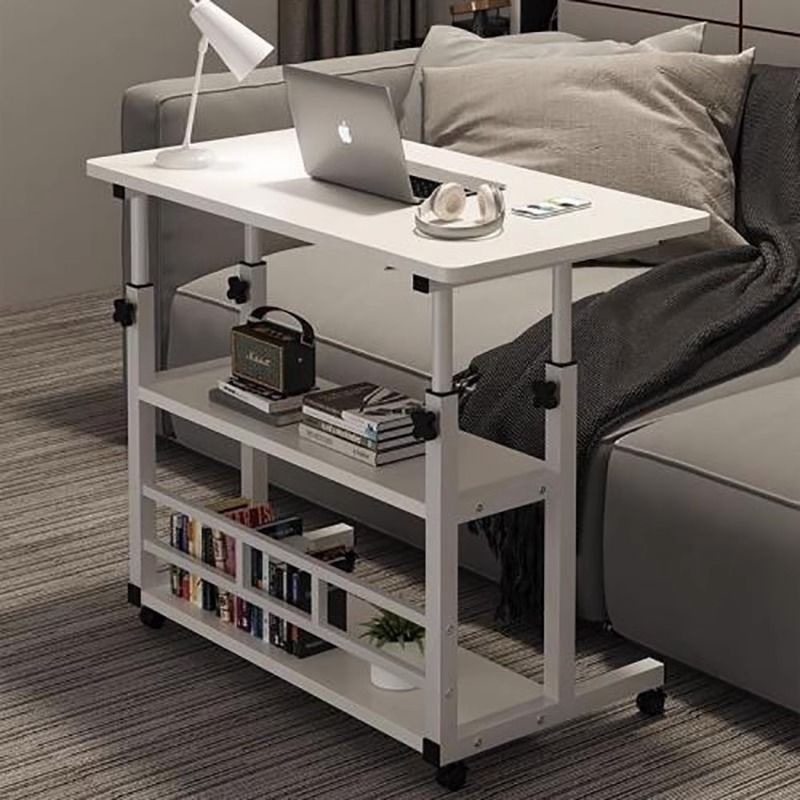 简易升降宿舍懒人电脑桌床边桌可移动简约小桌子卧室家用学北红之