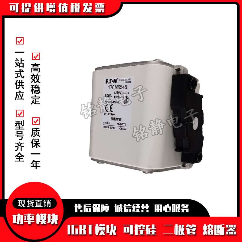 170M6563 170M6564 170M6565 170M6566巴斯曼熔断器170M6567