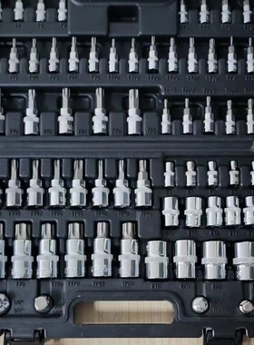 64PC鑫仕力工厂批发批头套筒汽修工具套装套筒材质50BV30批头S2