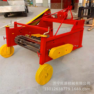 手扶车牵引土豆收获机 根部农作物收获机 四轮牵引大蒜收获机