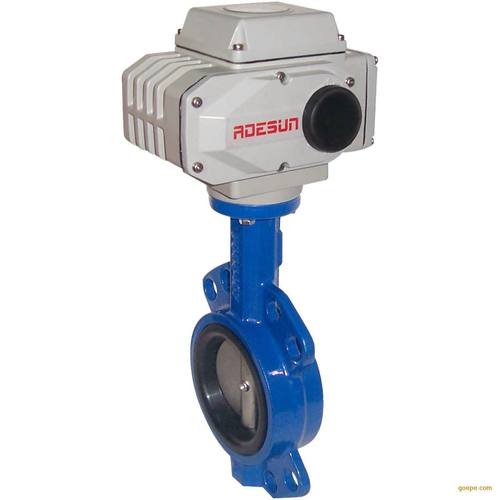 220V开关调节型电动法兰对夹蝶阀铸铁铸钢不锈钢D971X DN 65 80 1