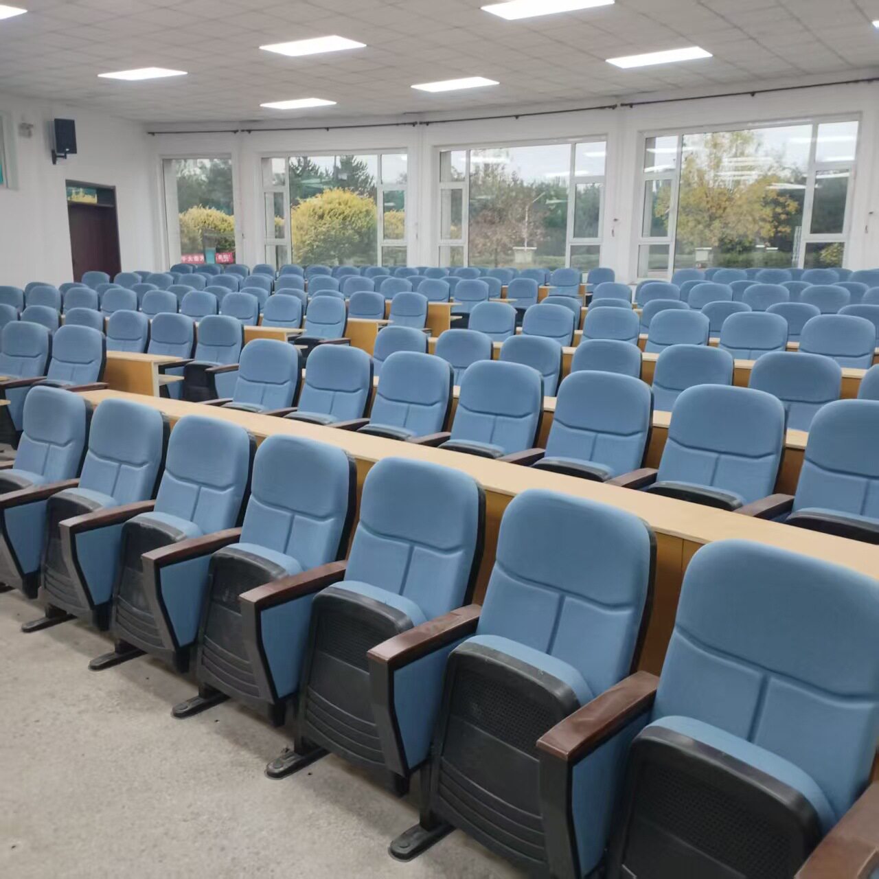 礼堂椅会议室报告厅座椅折叠