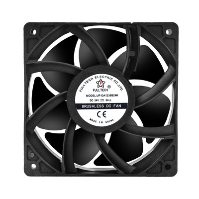 厂家直供机箱机柜风扇 DC12038防水IP55直流风扇散热风扇FULLTECH
