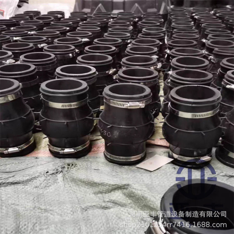 国标DN1200卡箍橡胶软连接聚四氟乙烯橡胶软接头标准规格型号