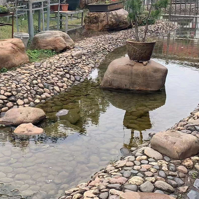 天然鹅卵石批发 变压器 园林铺路石子 溪流石溪流石规格35公分