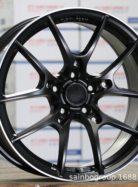 【旋压】F89510 15寸16寸17寸18寸19寸 盛博 改装汽车铝合金轮毂