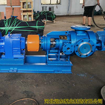 高粘度转子泵 NYP320 保温内啮合高粘度泵 不锈钢转子泵