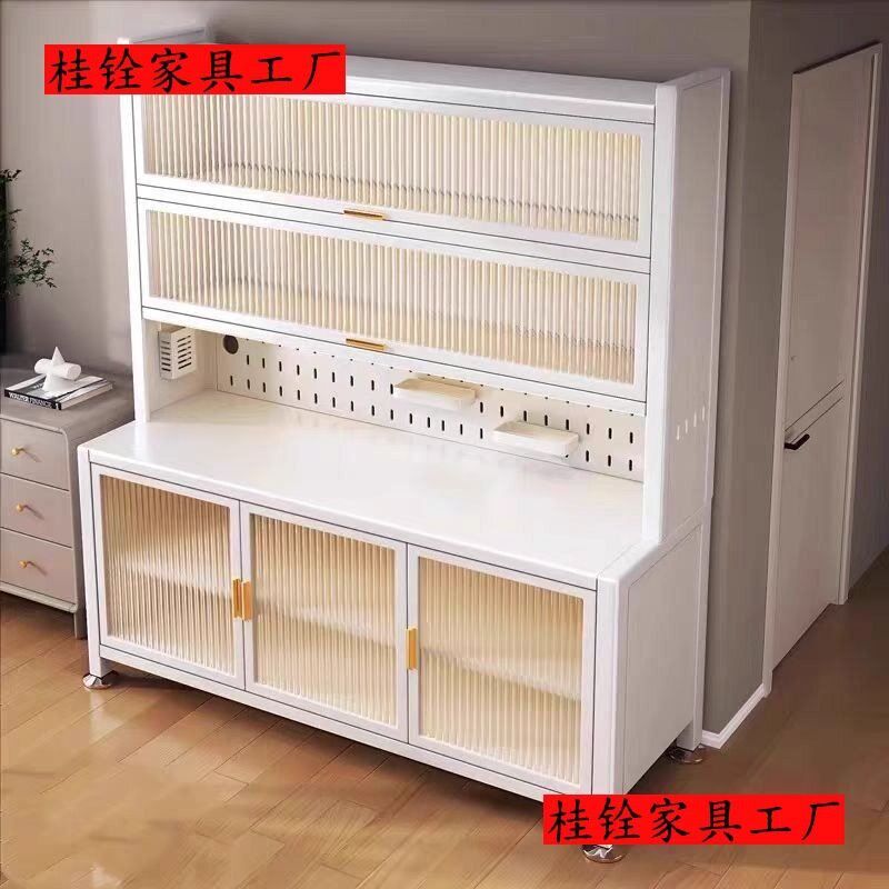 多功能厨房置物架餐边储物柜落地多层烤箱微波炉锅电器收纳橱柜子