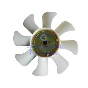 4T8发动机冷却风扇 洋马零件4TNV88Z410