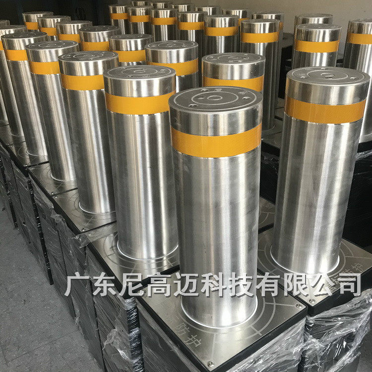 厂家现货直销半自动升降桩小区学校景区液压伸降柱固定移动车挡匝