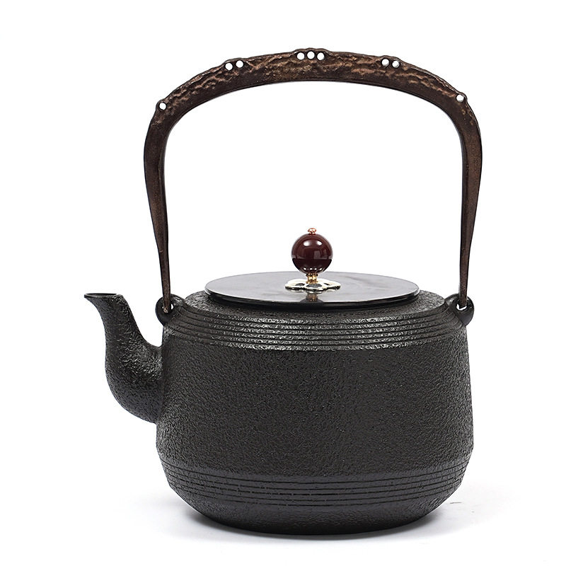 玄逸堂铸铁铁壶无涂层纯手工铸铁生铁壶家用日式泡茶壶素壶烧水壶