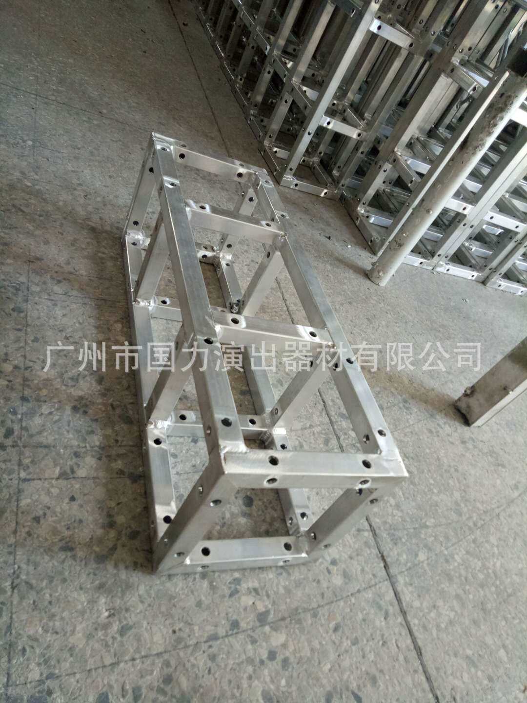 厂家直供广告背景行架方管桁架铝合金背景架200*200mm架子