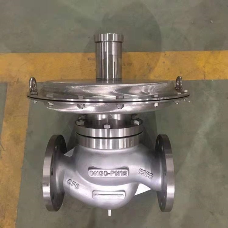 ZZVP-16P 不锈钢自力式泄氮阀 不锈钢化学液体贮罐自力式泄氮阀