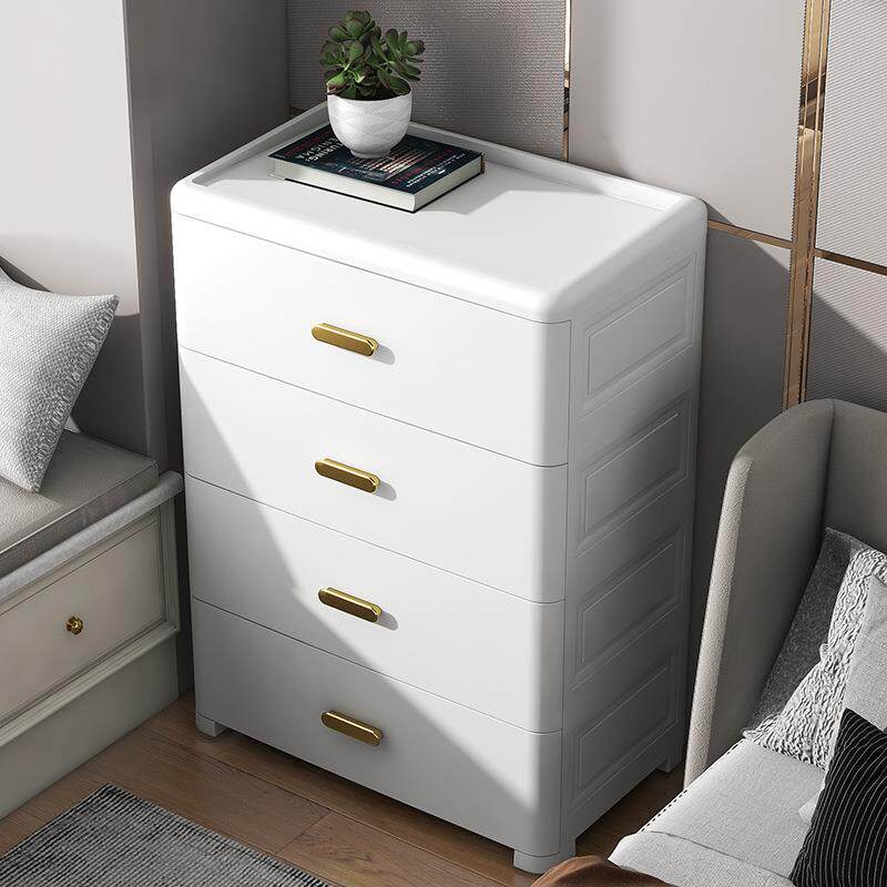 大号抽屉式收纳柜卧室塑料床头柜简易储物柜儿童衣柜整理橱箱