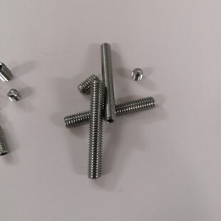 SUS304不锈钢 DIN916内六角凹端紧定止付机米螺丝M1.6M2系列 GB80