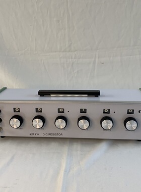 价可议-直流电阻箱 型号:ZX74库号：M410687