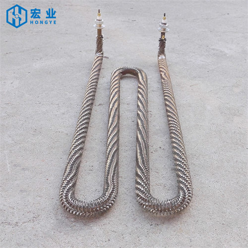 供应翅片式加热器 异型翅片加热器 L型翅片加热器 220V380V4KW