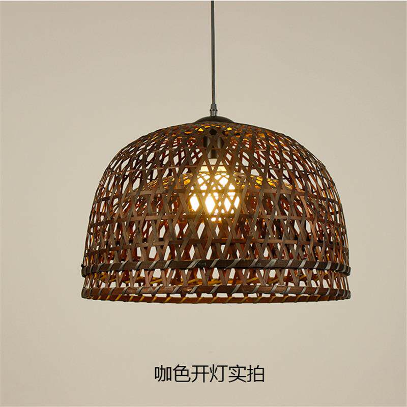 宜黄县创意藤艺东南亚风格民宿吊灯创意客厅餐厅吧台网伽服装店灯