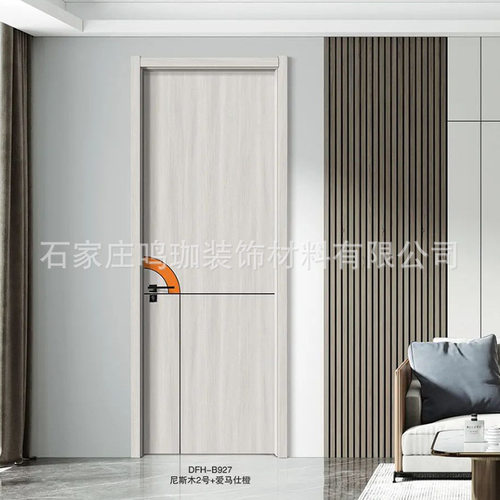 钢木门厂家直销室内门套装门家用房间卧室门子母免漆门烤漆生态门