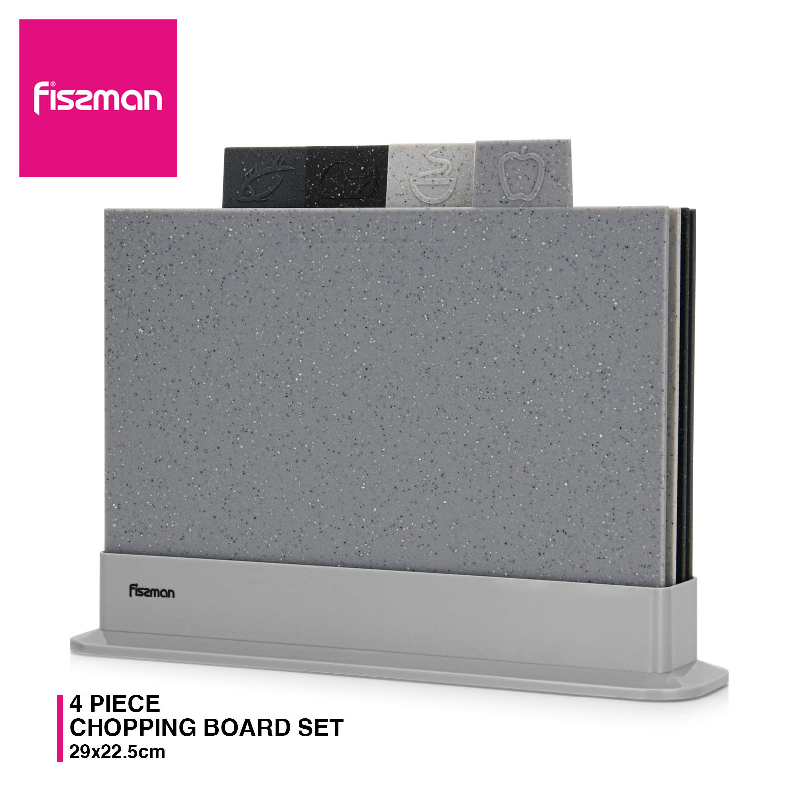 Fissman 8017厨房多功能切菜板分类砧板套装辅食案板厨房小工具