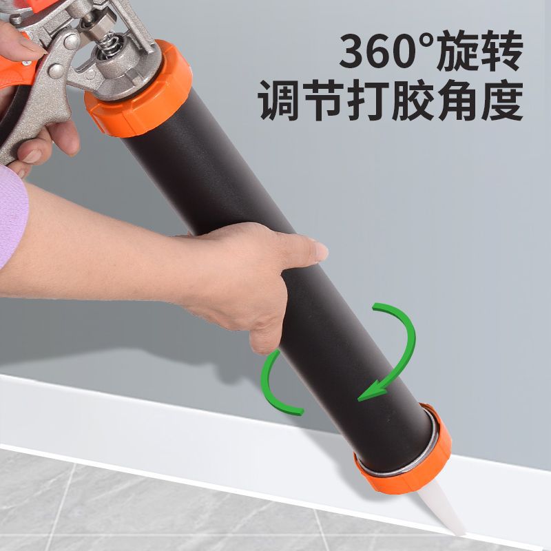 995结构胶枪通用型省力型打胶工具大全铝合金不锈钢玻璃胶枪软胶