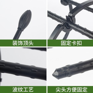 铁线莲攀爬组合花架阳台支撑架 家用园艺爬藤花支架植物爬藤架月季