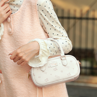 Disney迪士尼2026春夏款米奇系列保龄球手提包通勤斜挎包手提女包