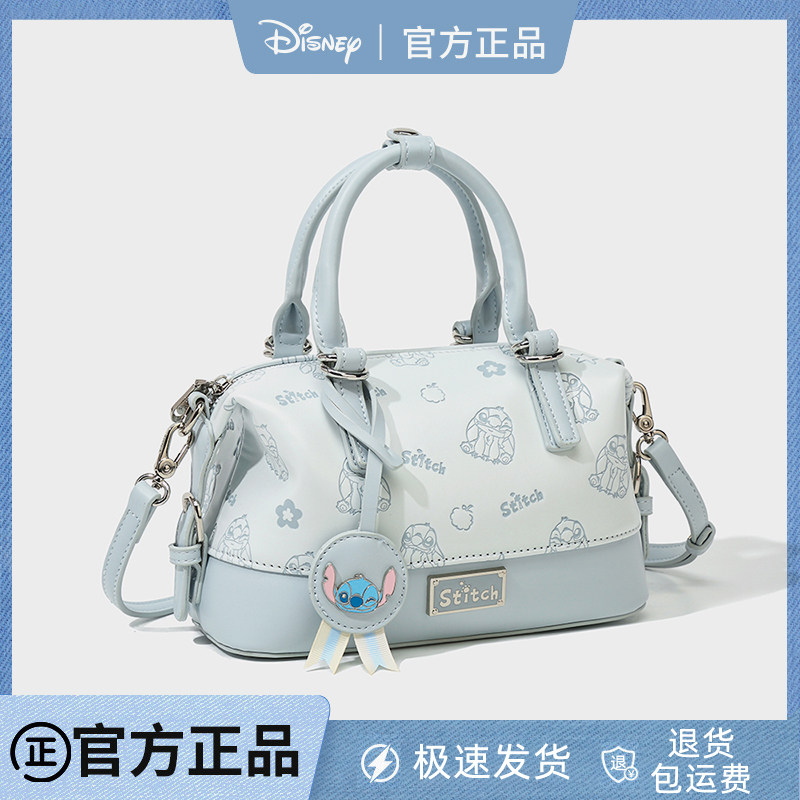 迪士尼2026春夏新款史迪奇枕头包女手提单肩斜挎包大容量通勤女包