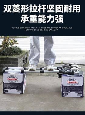 爬楼梯手拉车携行李车拉杆车车拉货购物便菜小买拉车DOM推折叠小