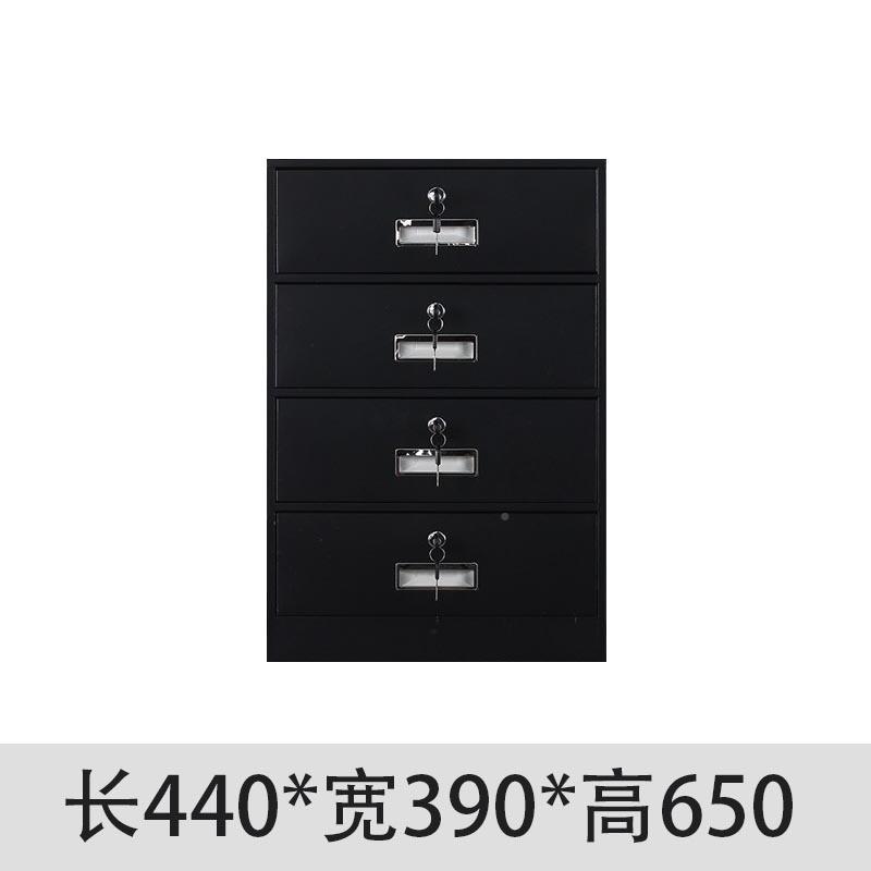 办公室钢制铁皮案文件柜资用JQ-1657床头收纳矮柜档抽屉式桌下料