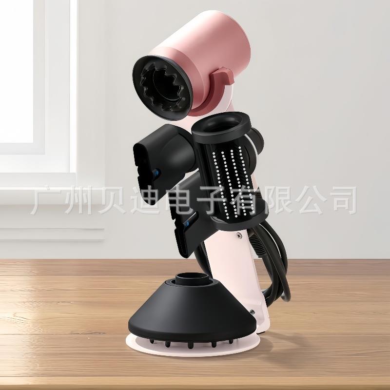 磁吸吹风机置物架免打孔不锈钢支架浴室风筒收纳挂架通用桌面支架