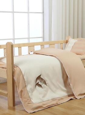 XCZ源头家幼儿园可棉被厂园纯棉卡通被子绣字午睡幼儿被子六件套