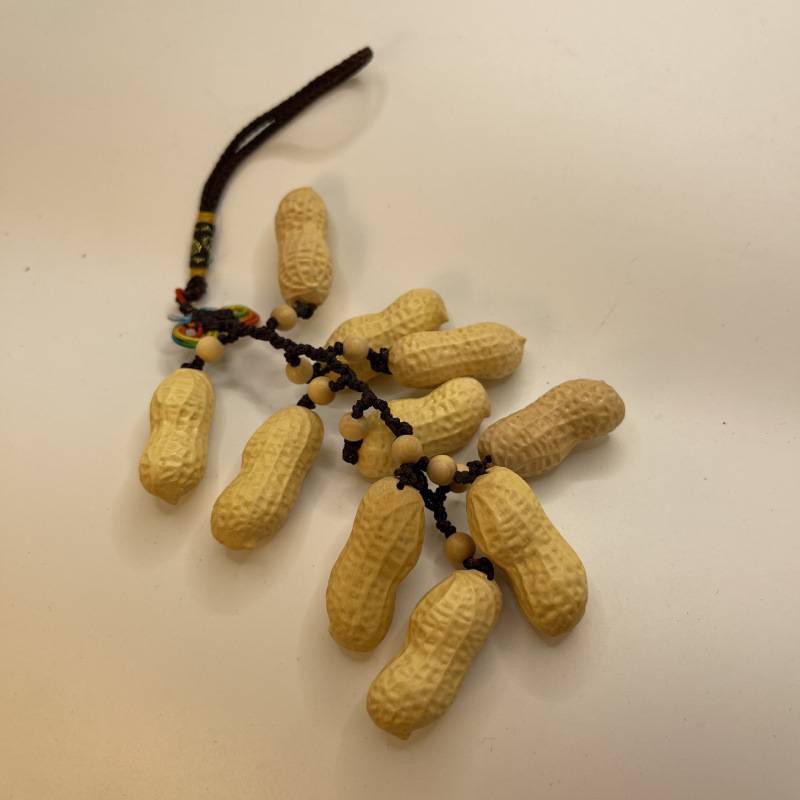 大叶黄杨花生长5宽5高11cm办公家居客厅工艺品摆件实木雕刻