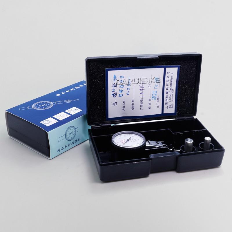 申韩杠杆百分表表636.0-0.8高精度红宝石一套校仔头防震指示表001