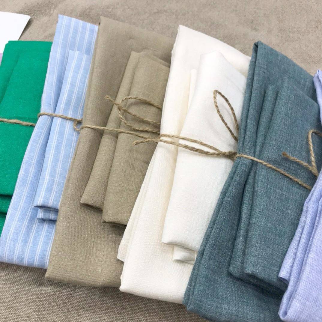 亚麻浴巾CWE+俩毛三件亚纯色柔软亲肤汉麻套麻大麻床品巾厂家