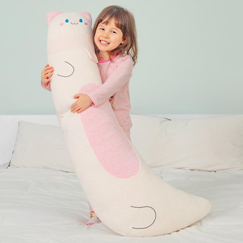 儿童睡长条抱枕女男孩孩安抚觉床上夹626腿枕侧睡头孕妇靠枕床头