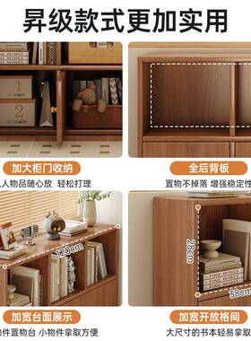 书中风靠墙客厅沙发柜矮边古柜餐边柜茶水柜柜床尾柜置物柜收MGO